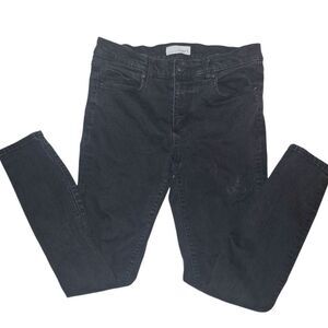 LOFT Black Slim Jeans Classic Style